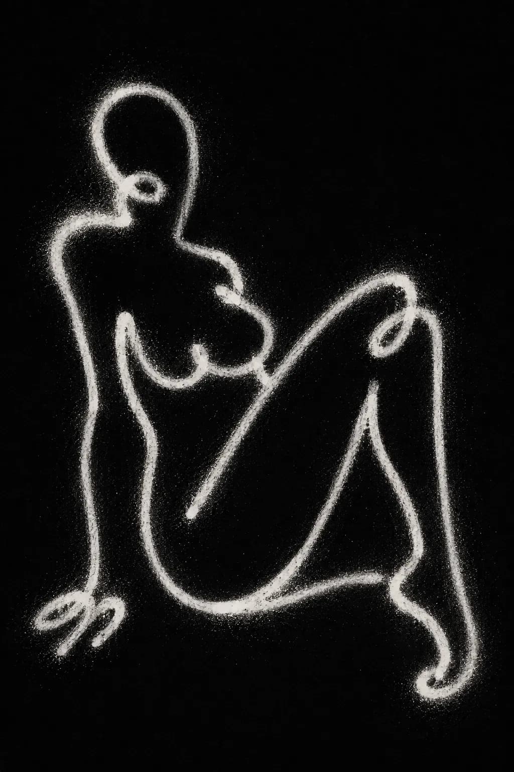 Chalk Nude