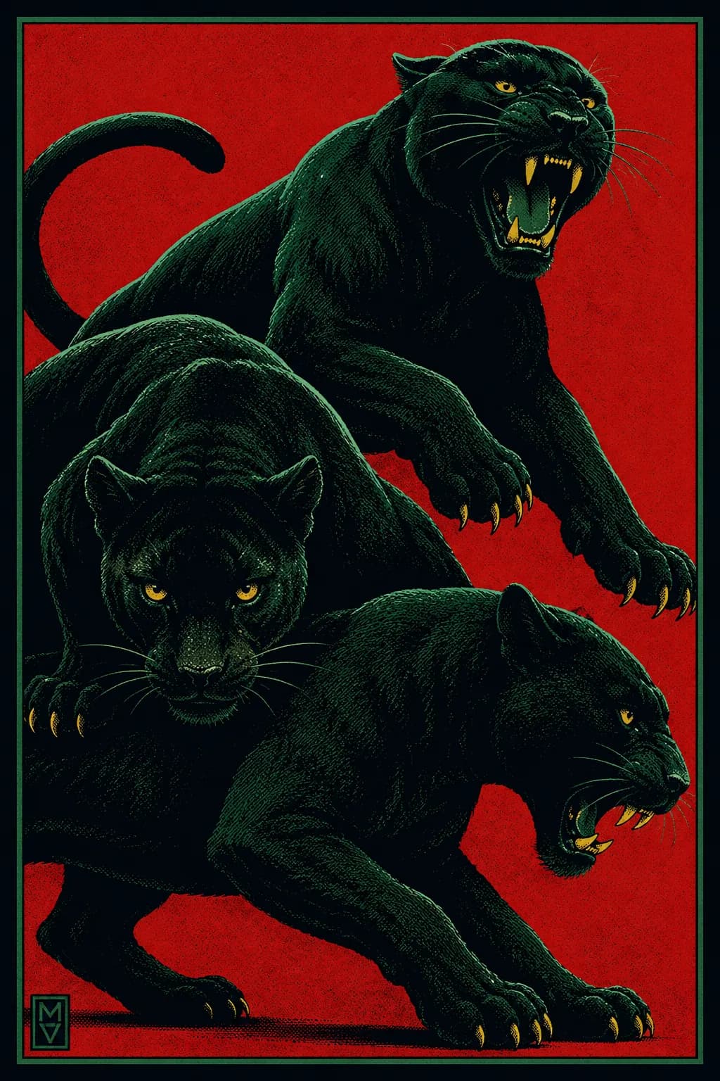 Three Panthers