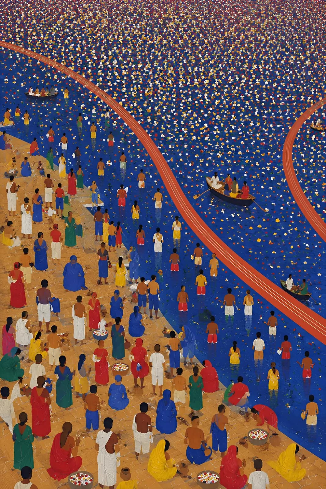 The Meeting art print