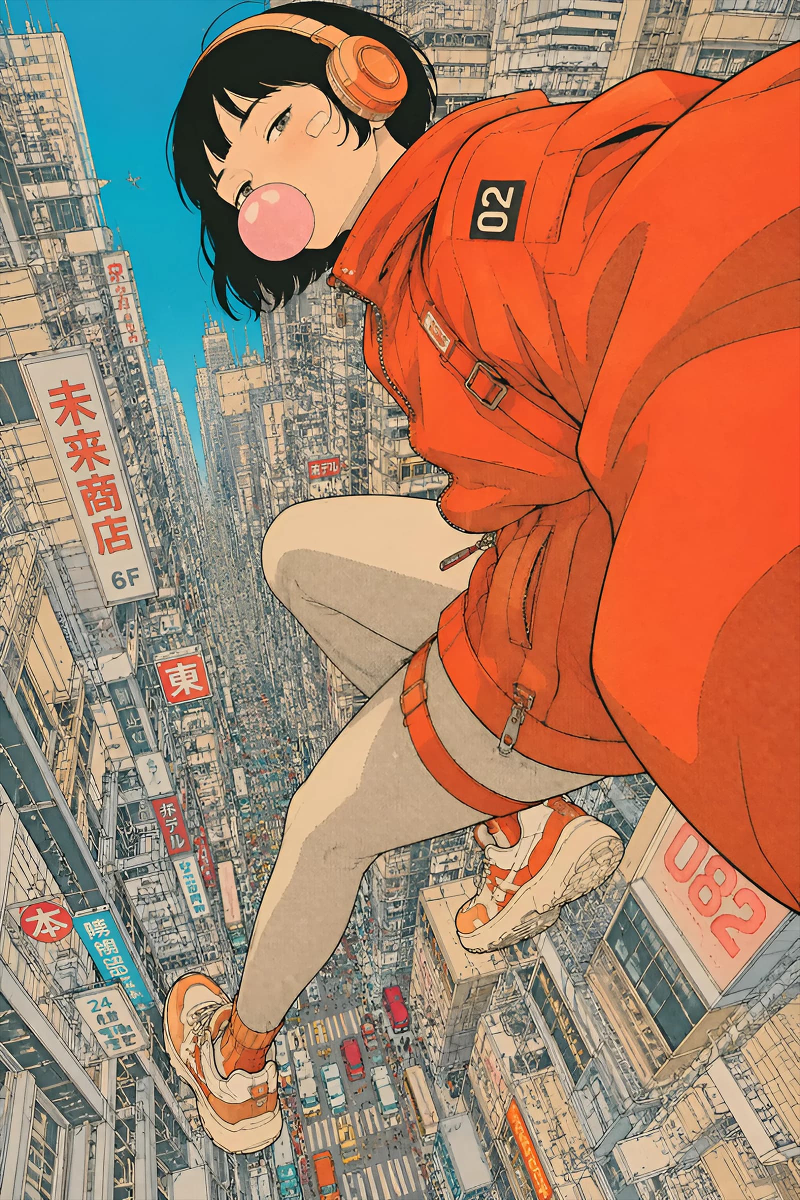 Tokyo Bubblegum art print