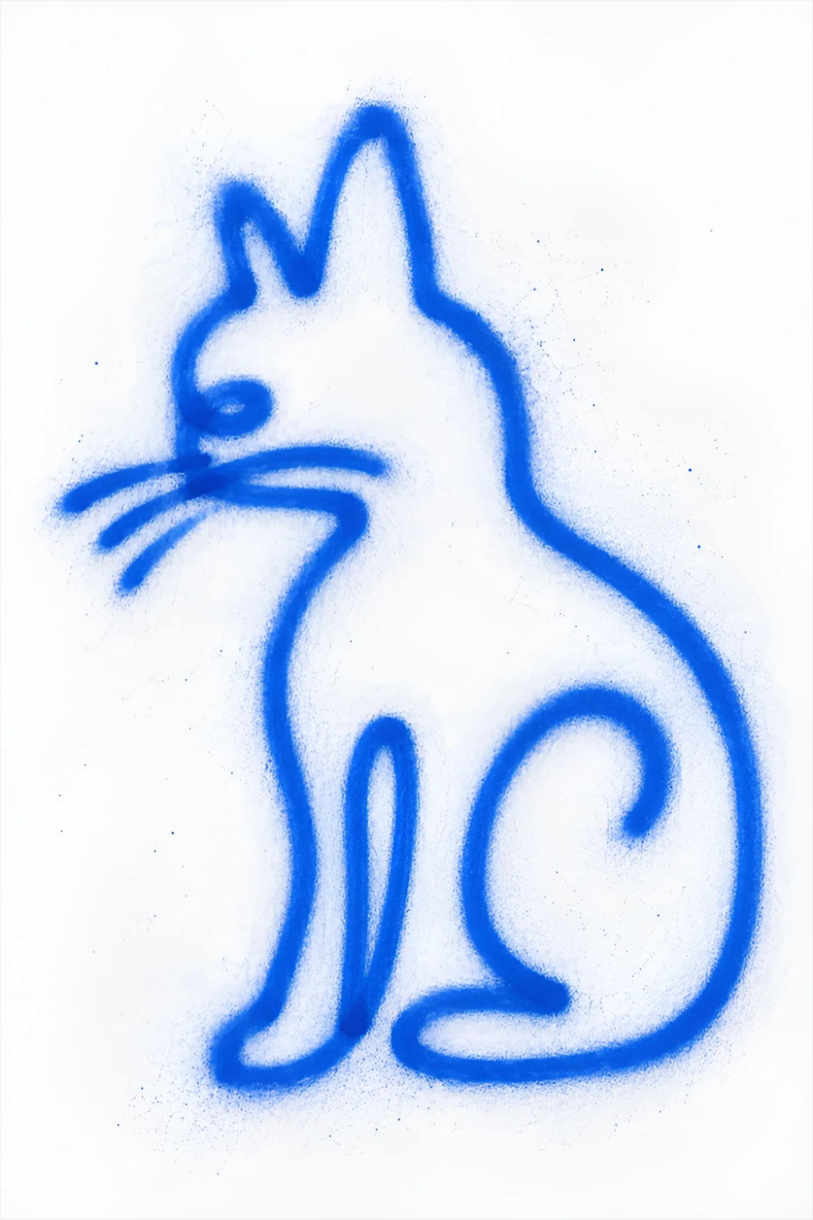 Spray Cat art print