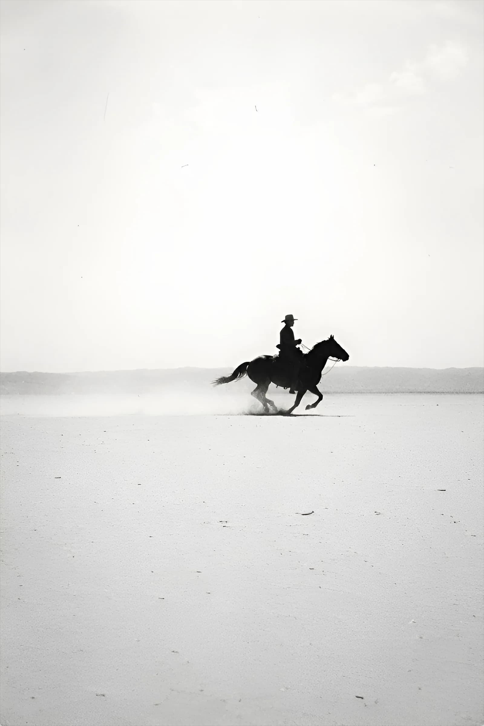 Lone Rider art print