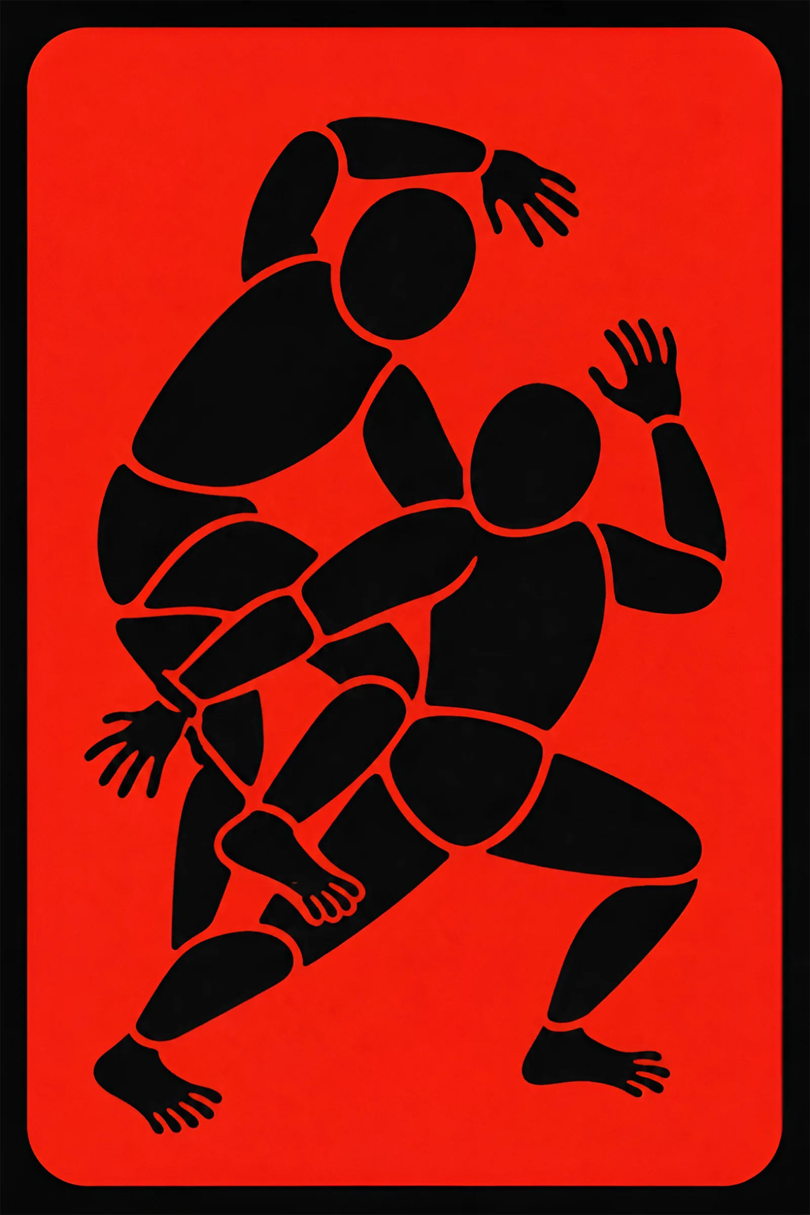 The Grapple art print