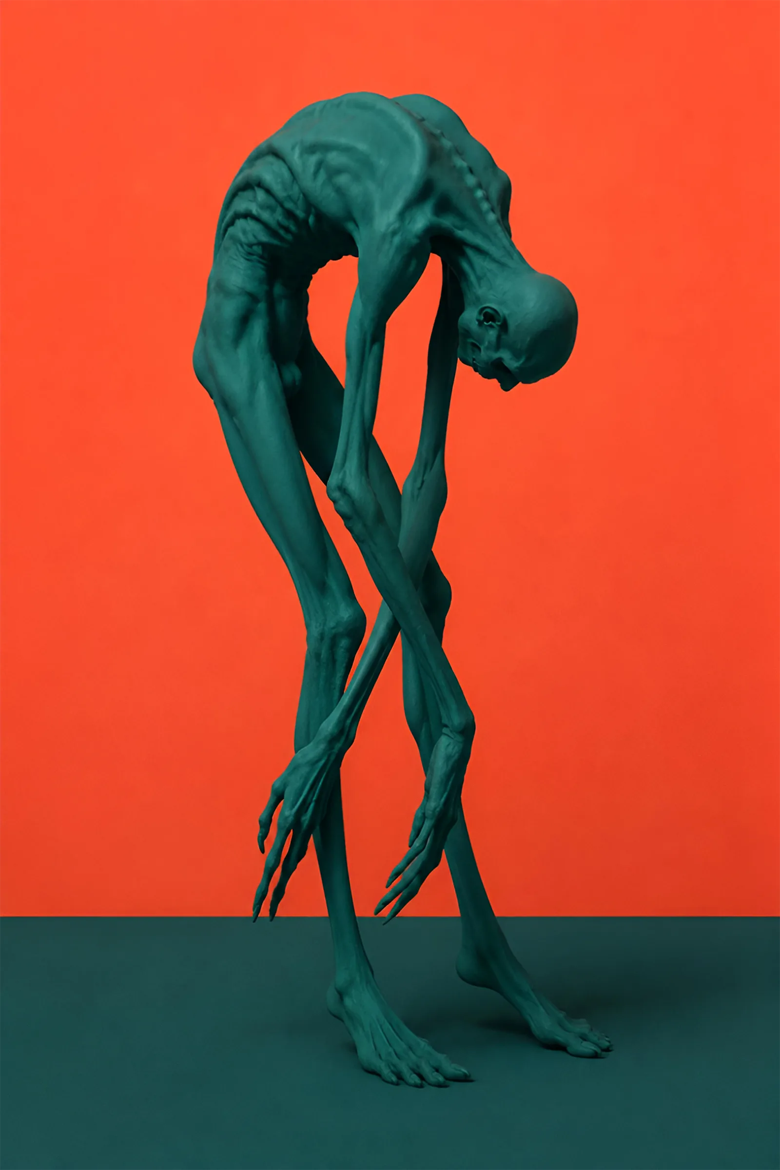 Long Figure art print