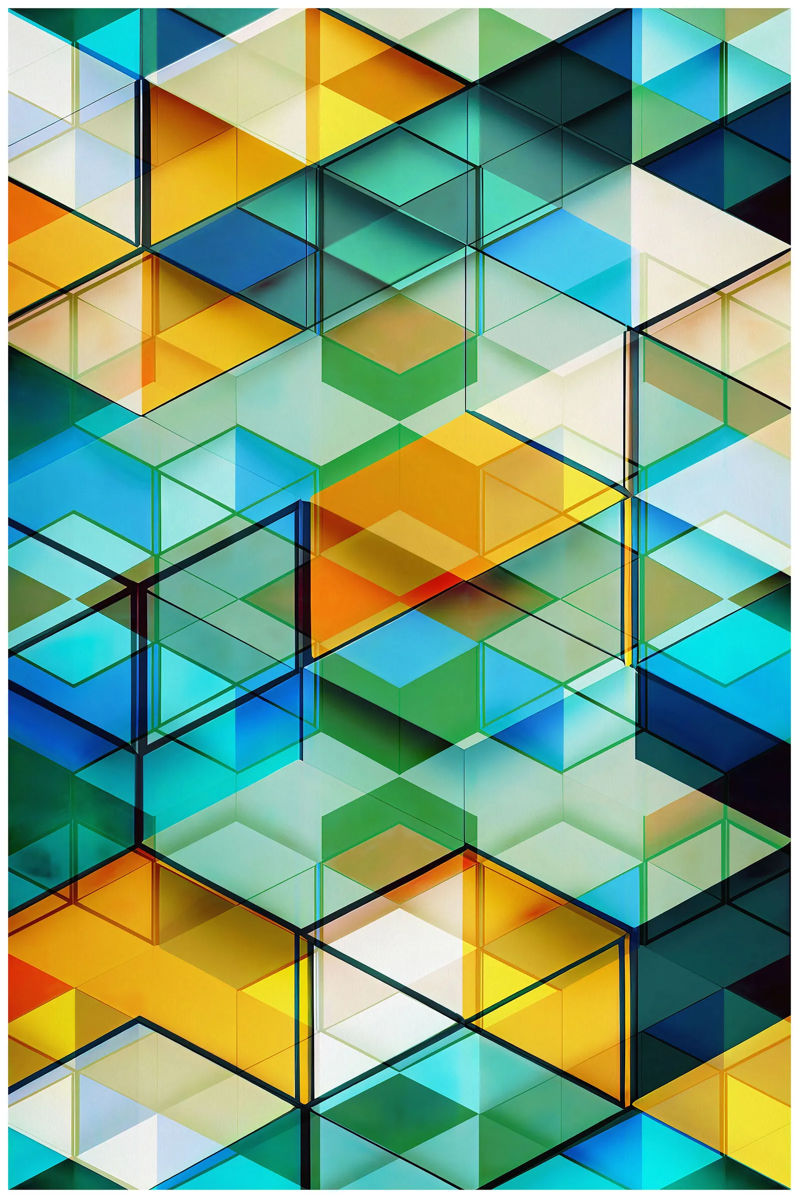 Elevation art print