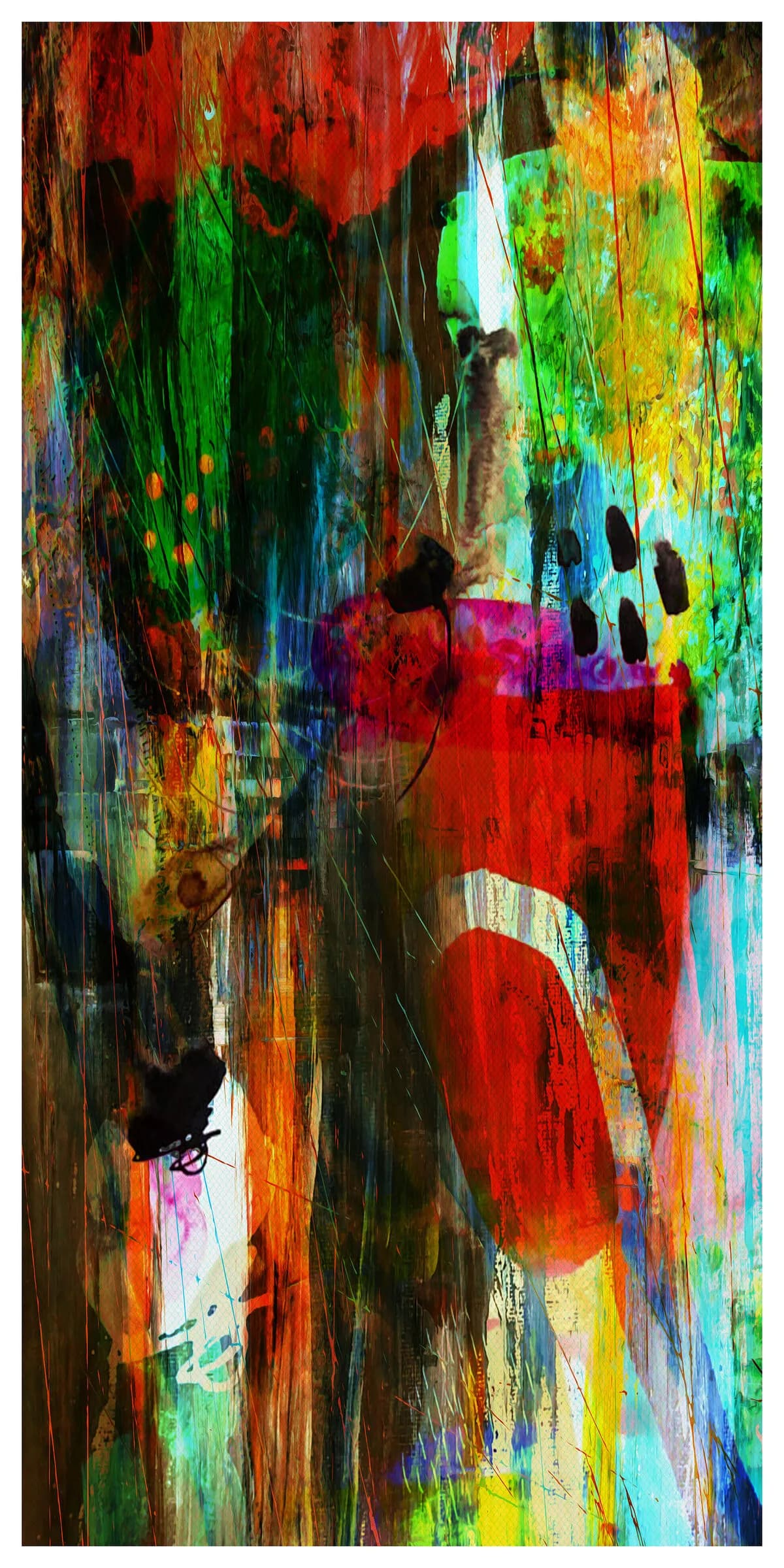 Melancholy art print