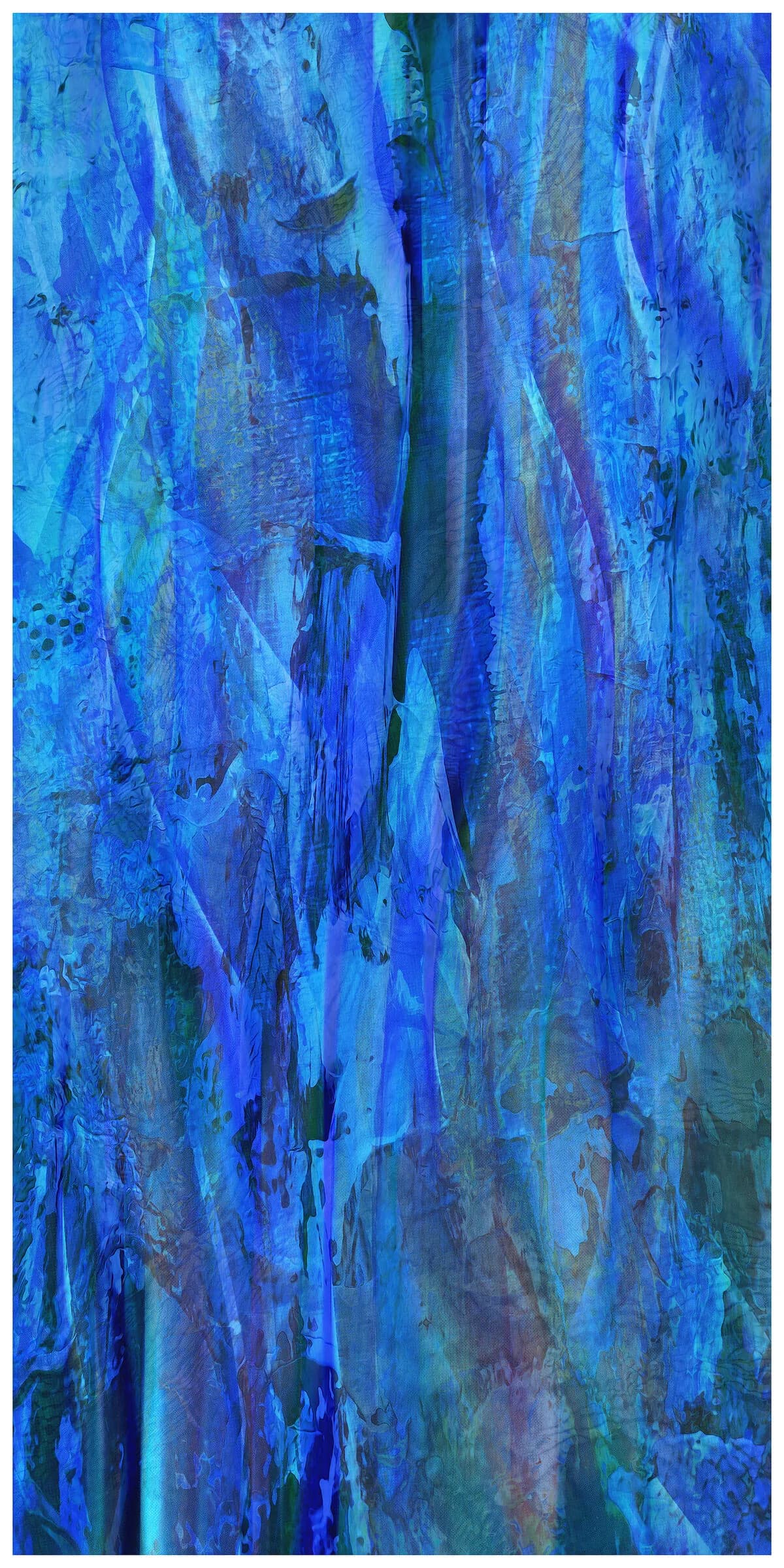 Astute Blue art print