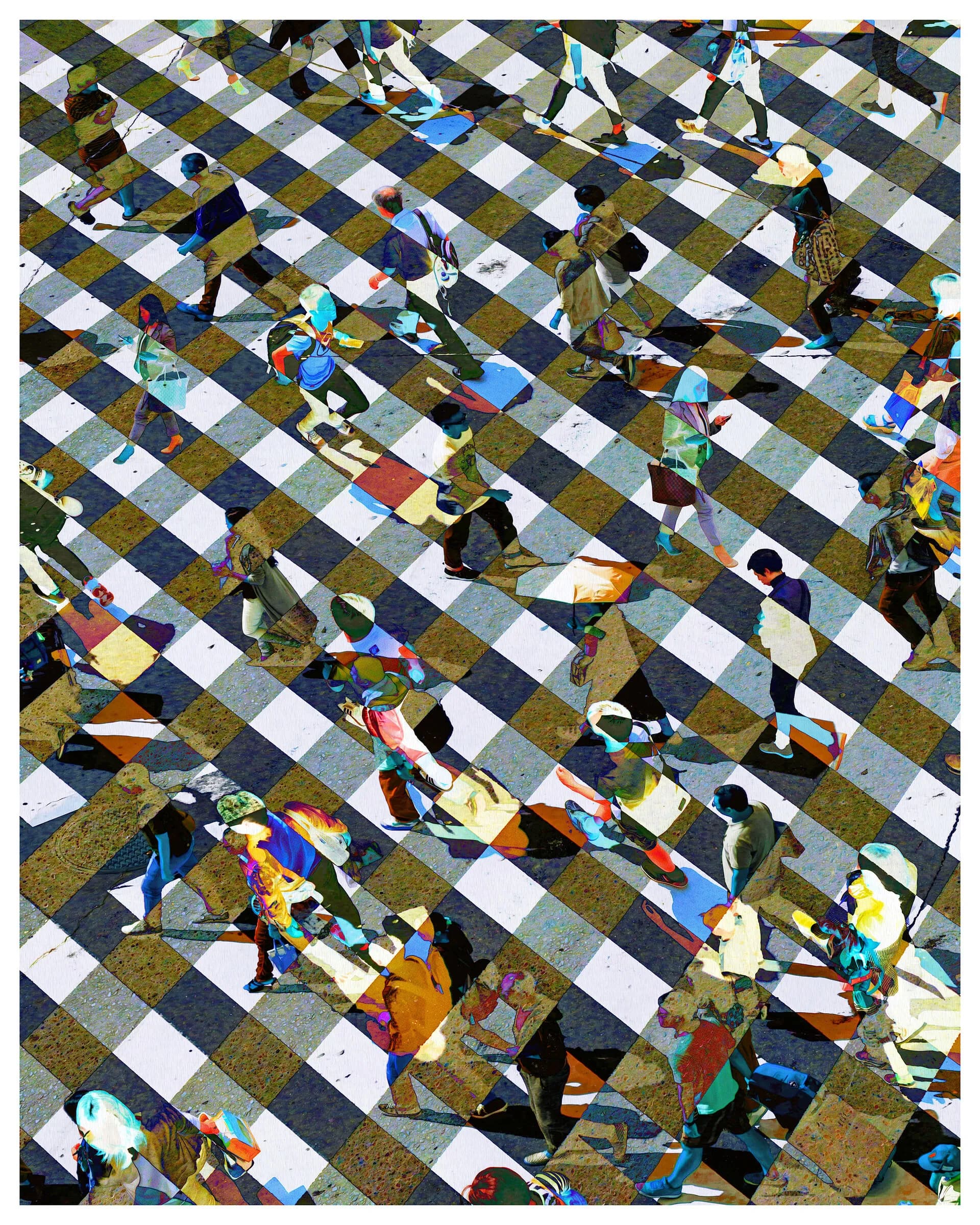 Crossing Paths art print