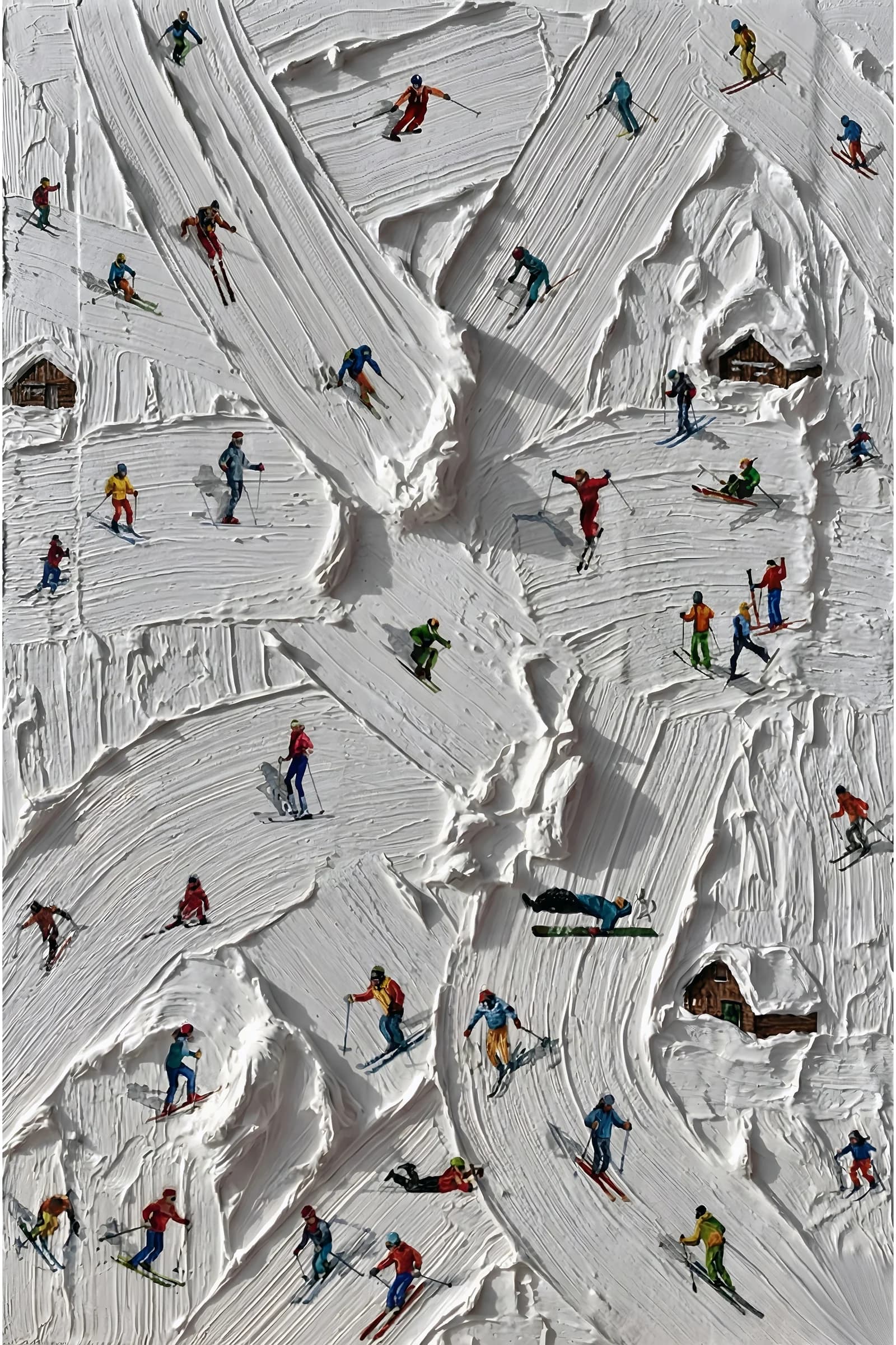 Powder Action art print